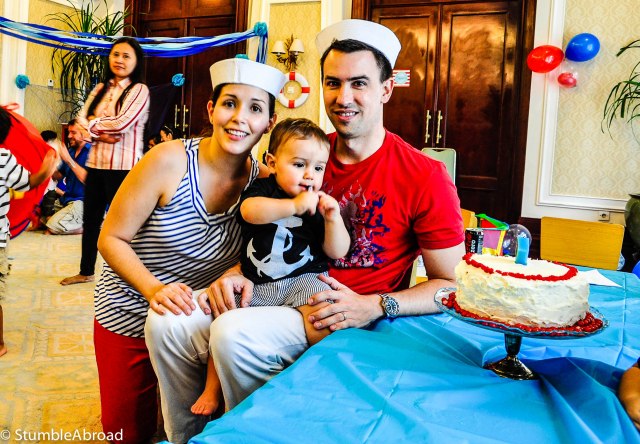 After singing happy birthday