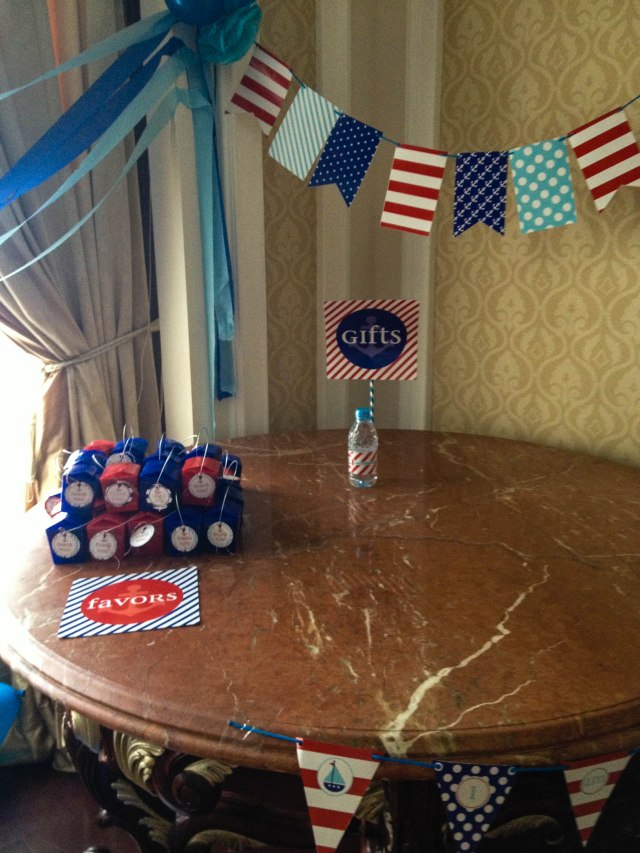 Gift and Favor Table 