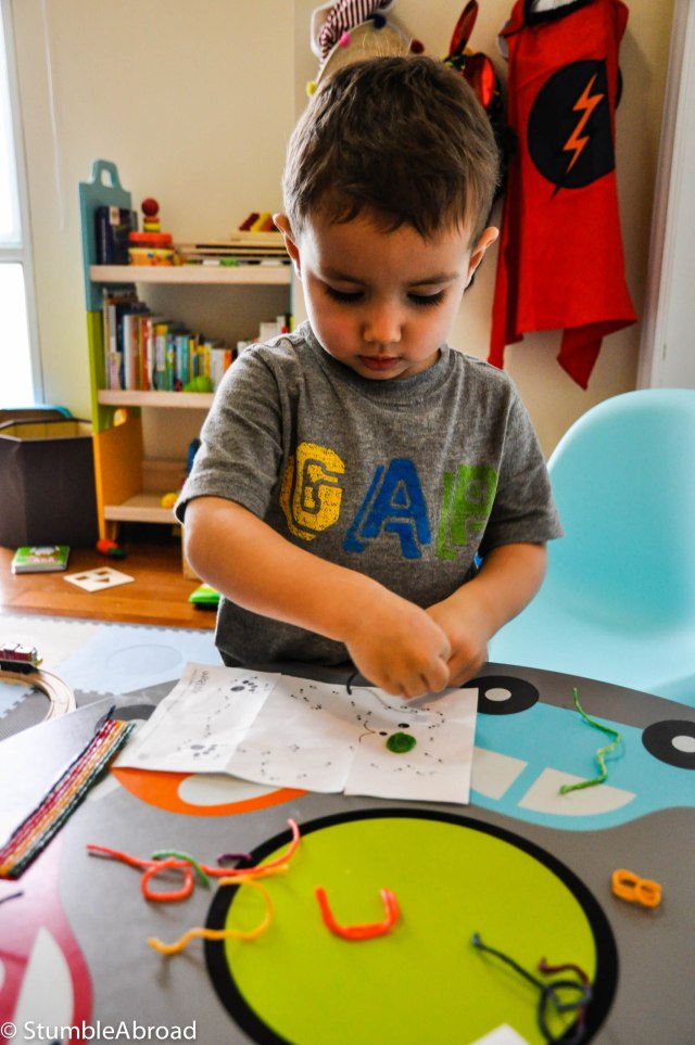 Ready for his next work of art