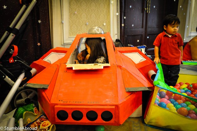 The Spaceship was very popular