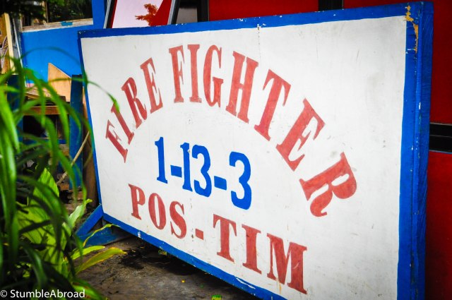 Indonesian Fire Station 