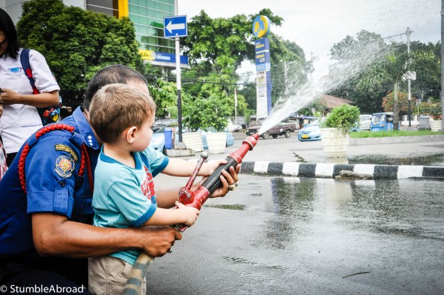 Time to check out the hose in action 