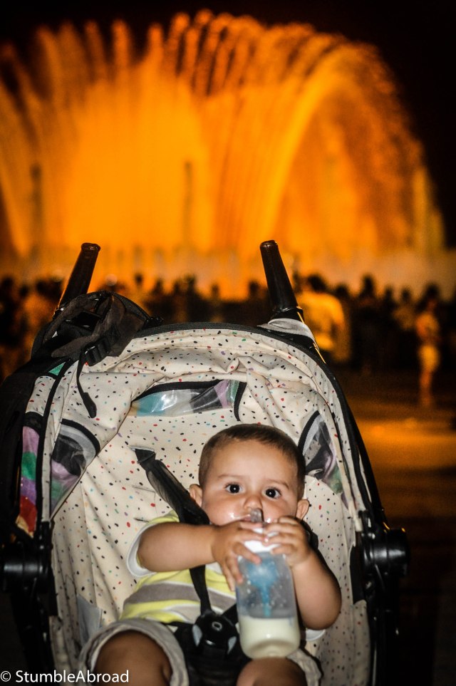 Joshua loved the music