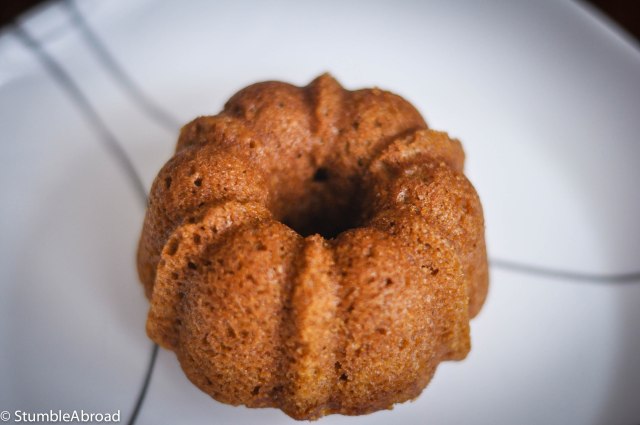 I made mini Bundt Cakes 