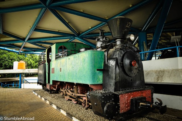 They had over three dozen trains 