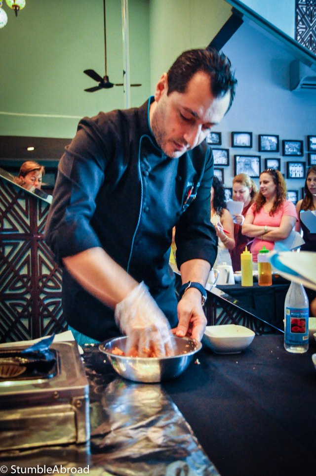 Chef Sezai in Action 