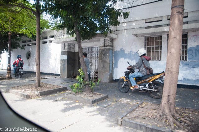 Because riding on the street would just make too much sense. 