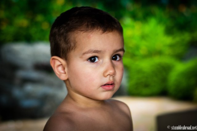 My pensive little man