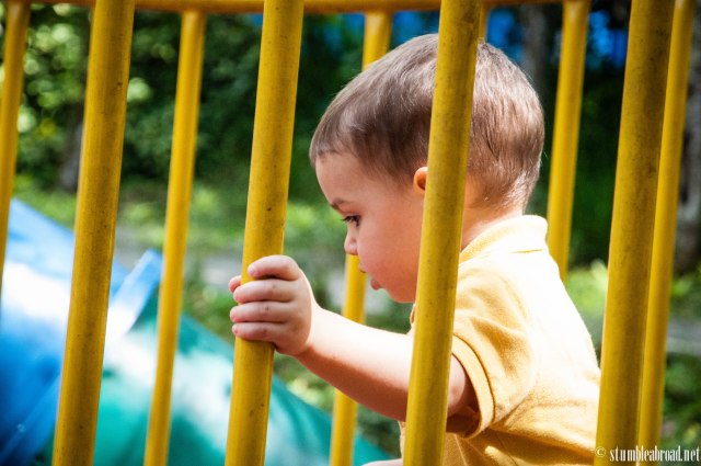 Joshua was there soon after. 