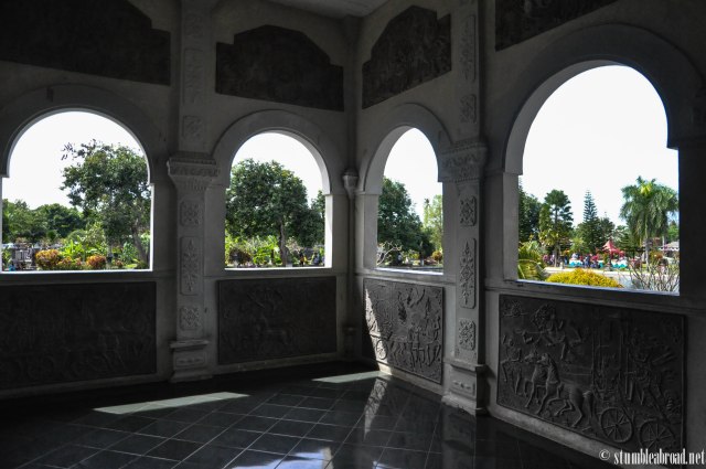 Lush greenery everywhere