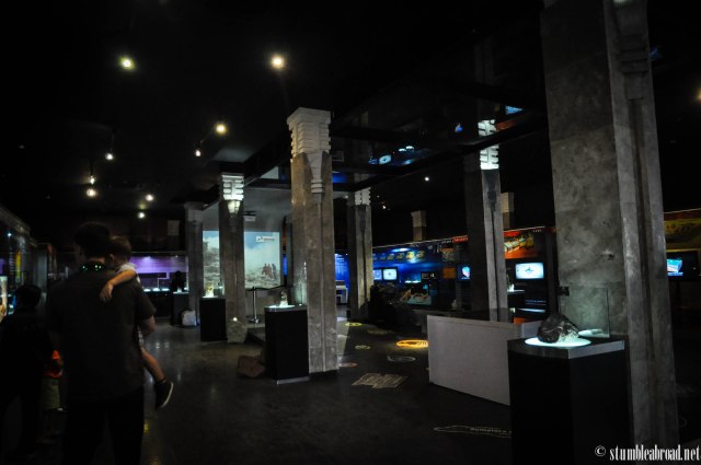 Oil exploration section