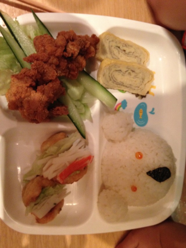 Kid's meal at Sushi Tei