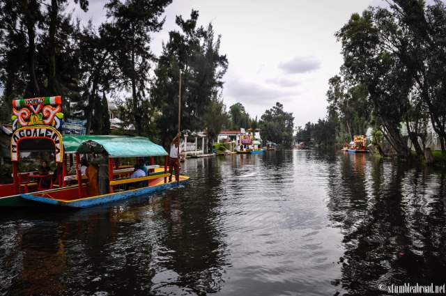 Gorgeous Xochimilco, even when it's cloudy.