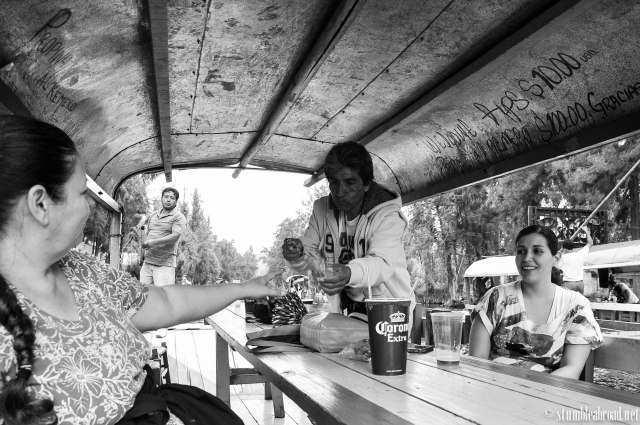 Sales man trying to sell us a "husband-trapper".