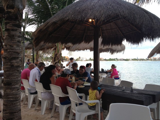 Josh with his adoptive family 