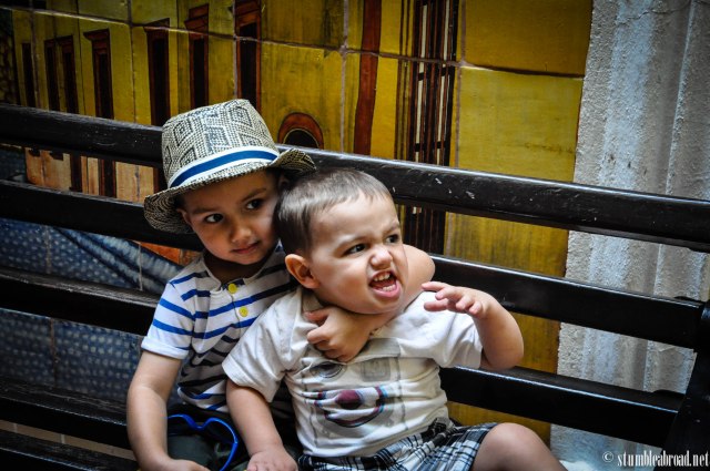 Just a quick pic before we leave