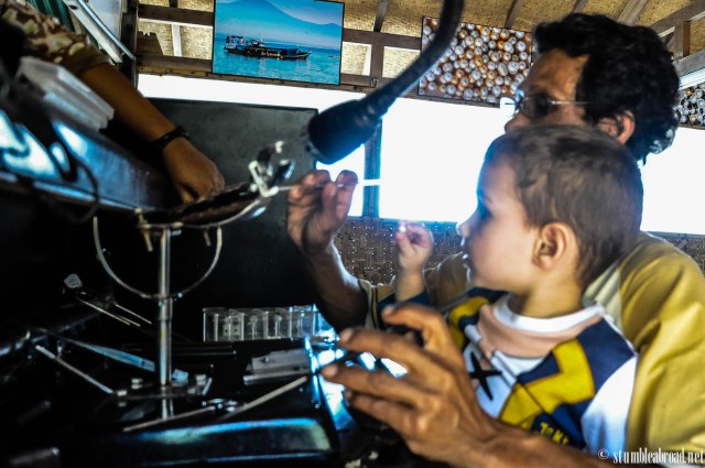 Evan wanted to help, too.