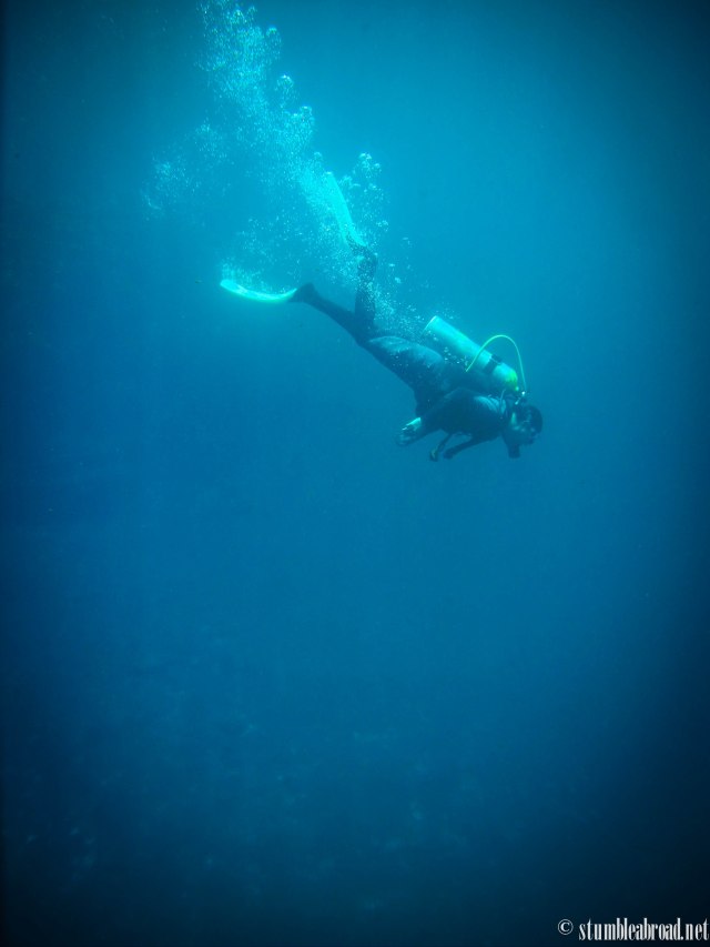 Our amazing dive master, Ossiel 