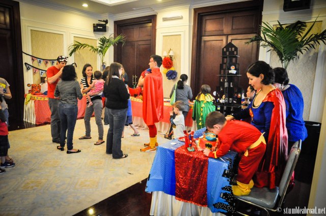 Evan loved his cake! 