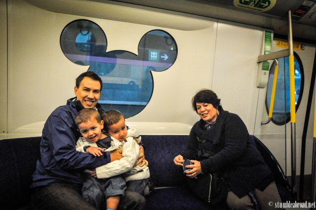 As soon as you change trains, the Magic begins!