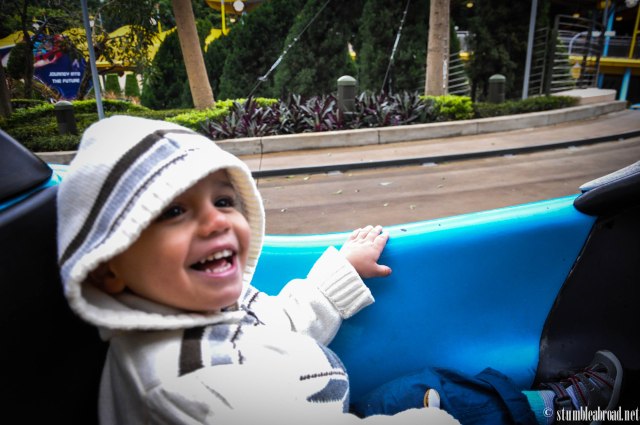 This was his kind of ride...